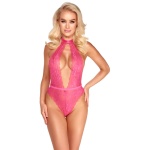 Image du Body en Dentelle Rose Kissable, une lingerie sexy et élégante