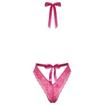 Image du Body en Dentelle Rose Kissable, une lingerie sexy et élégante