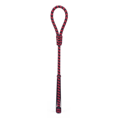 BDSM Leather Tie Black-Red 50cm by Devil Stick