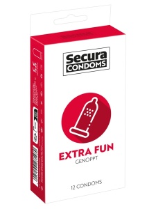 Immagine del prodotto Profilattici Secura Extra Fun a forma di brufolo