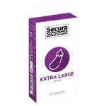 Pack de 12 Préservatifs Confort XL Secura pour Protection Buccale