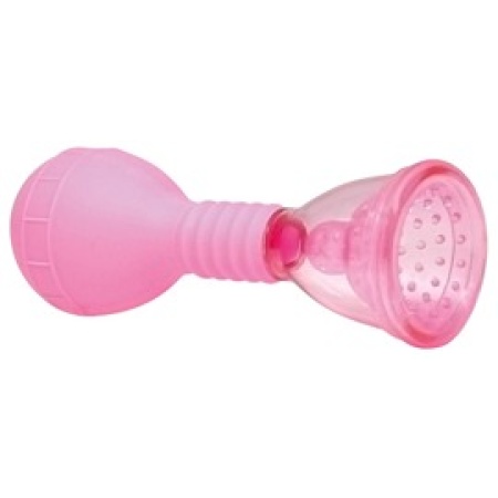 Stimulierende Multi-Zone Pumpe - Klitoris & Titten-Kiss von You2Toys in der Farbe Pink