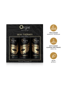 Image of Travel Kit Sensual Massage Oils Orgie 3x30ml