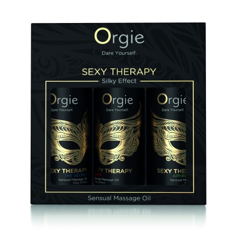 Image du Kit Voyage Huiles de Massage Sensuelles Orgie 3x30ml