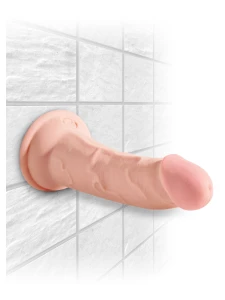 Image of Pipedream Triple Dildo 15 cm with soft skin and realistic details