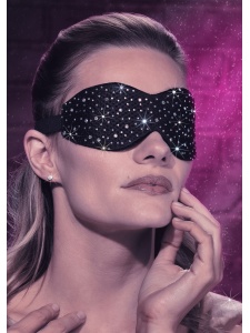 CalExotics Radiance Blackout Augenmaske mit schwarzem Strassstein