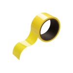 Bondage Tape 18m - BDSM accessory by CalExotics in yellow PVC
