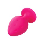 Image du set de plugs anaux Cheeky en silicone rose par CalExotics