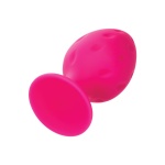 Image du set de plugs anaux Cheeky en silicone rose par CalExotics