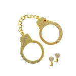 Menottes en Métal Diamond Cuffs de Taboom plaquées or incrustées de strass