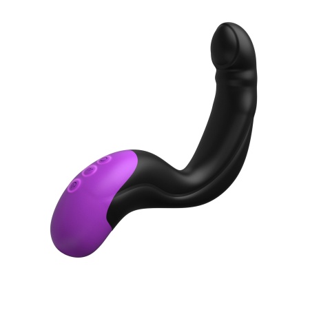 Image of the Pipedream P-Spot Hyper Pulse Prostate Vibrator, a black silicone anal stimulator