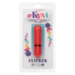 Kyst Flicker Mini stimolatore clitorideo vibrante di CalExotics in silicone rosso