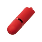 Kyst Flicker Mini Vibrating Clitoral Stimulator by CalExotics in red silicone