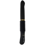 Magnum Opus Thruster Realistic Black Silicone Vibrator by TOYJOY
