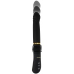 Realistischer Vibrator Magnum Opus Thruster von TOYJOY aus schwarzem Silikon