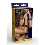 Image of Taboom Elegant Rose Gold Metal Slave Handcuffs