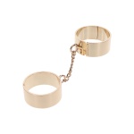 Image of Taboom Elegant Rose Gold Metal Slave Handcuffs