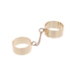 Image of Taboom Elegant Rose Gold Metal Slave Handcuffs