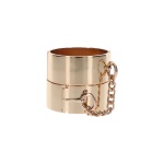 Image of Taboom Elegant Rose Gold Metal Slave Handcuffs