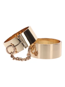 Image of Taboom Elegant Rose Gold Metal Slave Handcuffs