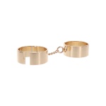 Image of Taboom Elegant Rose Gold Metal Slave Handcuffs