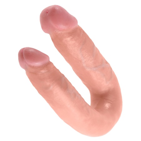 Double Gode King Cock 5,5" pour stimulation vaginale ou anale