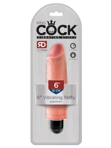 Image du Vibromasseur King Cock 6" Stiffy réaliste et étanche