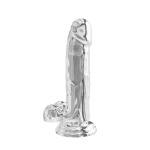 Image of TOYJOY 7" Translucent Dildo with Realistic Veins