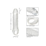 Penishülle 19cm Transparent - Echte Penisverlängerung CalExotics