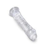 Pipedream King Cock Clear 8" Translucent Realistic Dildo Image