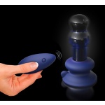 Image of Icicles Vibrating Anal Plug No. 83 in Remote Controlled Glass