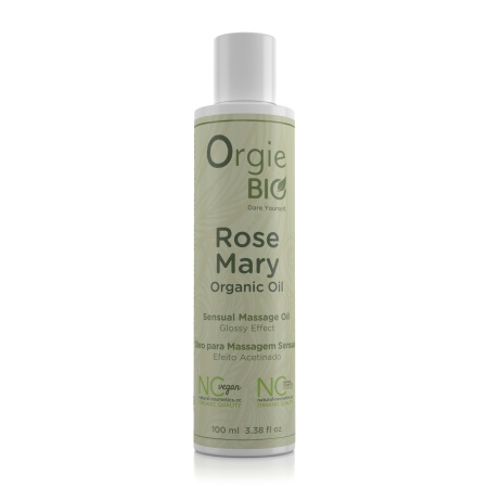 Image of Romarins Orgie organic massage oil, 100ml - natural & vegan