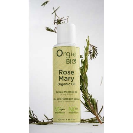 Image of Romarins Orgie organic massage oil, 100ml - natural & vegan