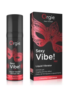 Image du produit Gel Vibrant Chaud Orgie pour le plaisir oral en couple