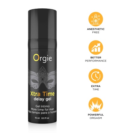 Product image Xtra Time Orgy Retarding Gel for prolonged pleasure