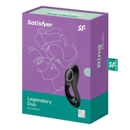 Image of the Satisfyer Legendary Duo Ring for Penis and Testicles