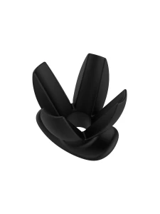 Plug anal Spreader 4-Way de Hidden Desire en silicone noir