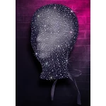 CalExotics Full Hood Cover - Bold black nylon BDSM accessory