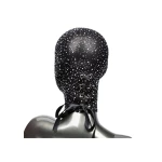 CalExotics Full Hood Cover - Bold black nylon BDSM accessory