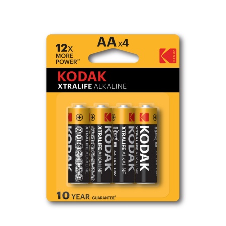 Piles Kodak XTRALIFE Alk AA 20x4 pour accessoires BDSM & Fetish