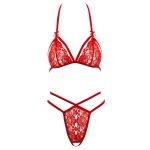 Sexy red lace lingerie set by Cottelli