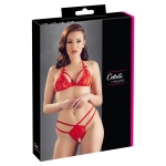 Sexy red lace lingerie set by Cottelli