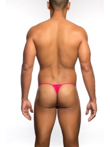 Man wearing the Sexy Lace G-string of the brand MOB Eroticwear