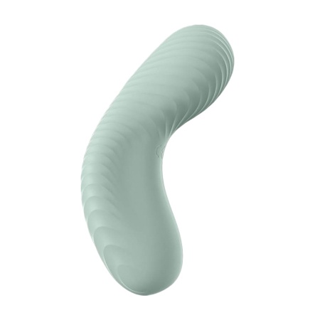 Vibratore clitorideo Fun Factory Laya III verde, compatto e potente