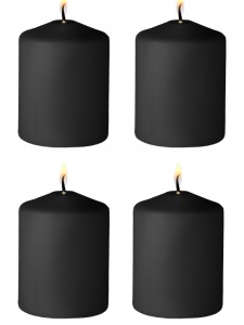 Set of 4 Tease Ouch! Black Fig Scented Candles