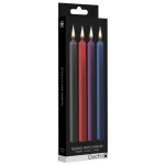 SM Teasing Wax Multicoloured Candles Ouch! - Set of 4