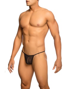 Image of the Transparent G-string for Men by MOB Eroticwear, a perfect choice for adding a touch of sensuality