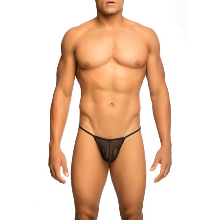 Immagine del perizoma trasparente per uomo di MOB Eroticwear, una scelta perfetta per aggiungere un tocco di sensualità