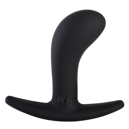 Plug anale nero in silicone Fun Factory - Sensazione e comfort migliorati