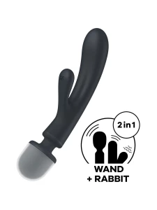 Image du Satisfyer Triple Lover, un vibromasseur et wand 3-en-1